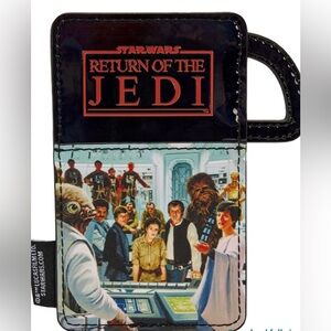 NWT Loungefly Star Wars Return of the Jedi thermos card holder